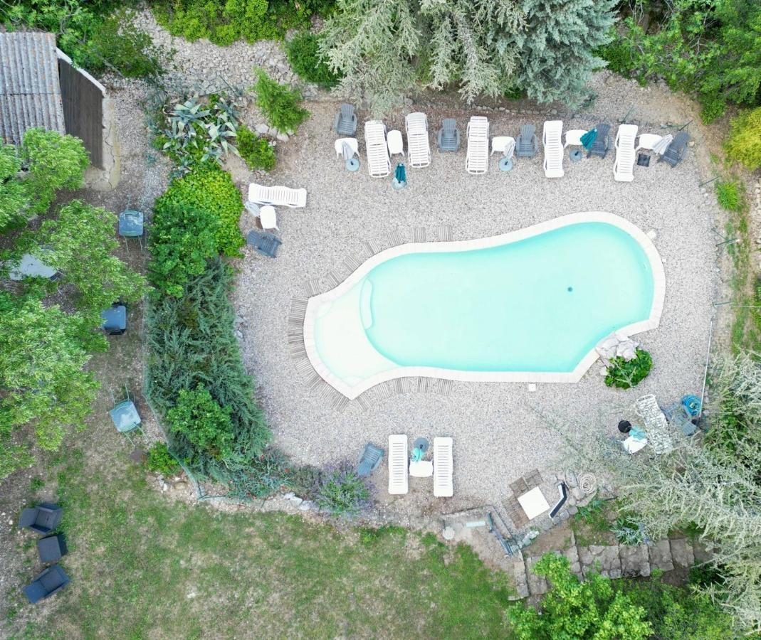 Chambres D'Hotes Les Clapas Chauzon Eksteriør billede